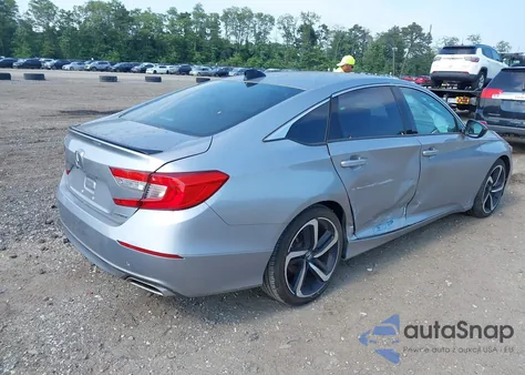 2021 Honda Accord Sport z USA, uszkodzony, nr VIN 1HGCV1F34MA072309